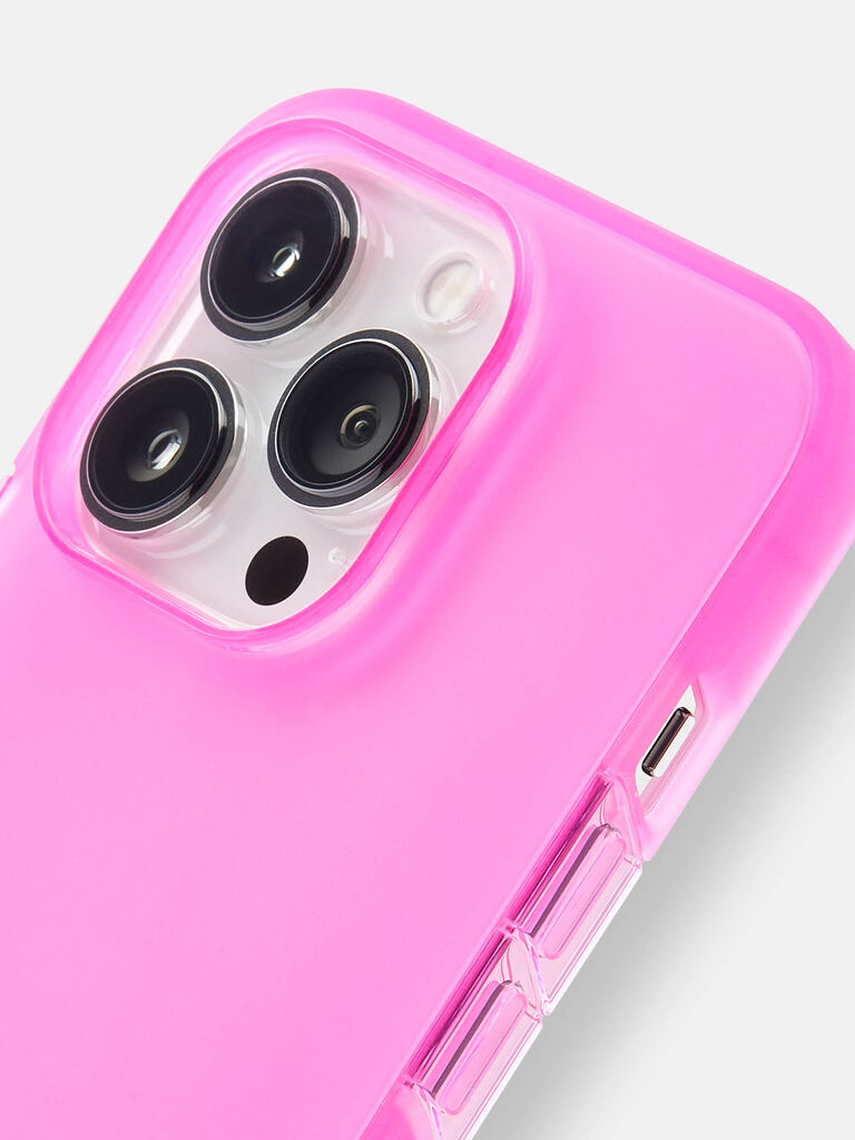BodyGuardz Solitude Case (Neon Pink) for Apple iPhone 13 Pro, , large